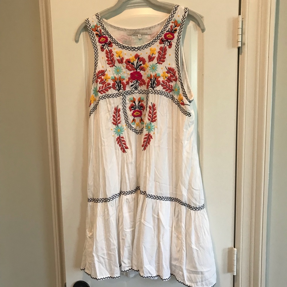 Lovers + Friends "I Heart Babydoll" knit dress